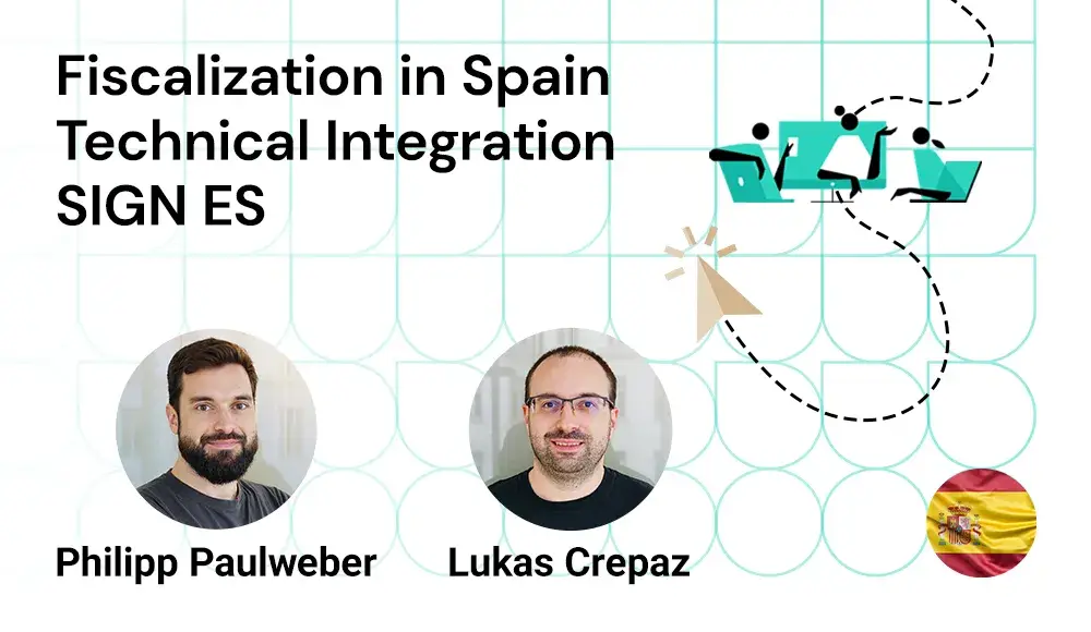 Philipp und Lukas von fiskaly werden im Webinar über die technische Integration der SIGN ES API berichten