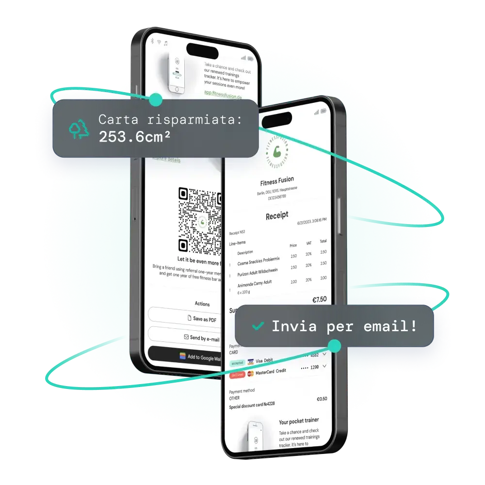 Telefoni cellulari con ricevute elettroniche fiskaly conformi a livello internazionale con un'unica API