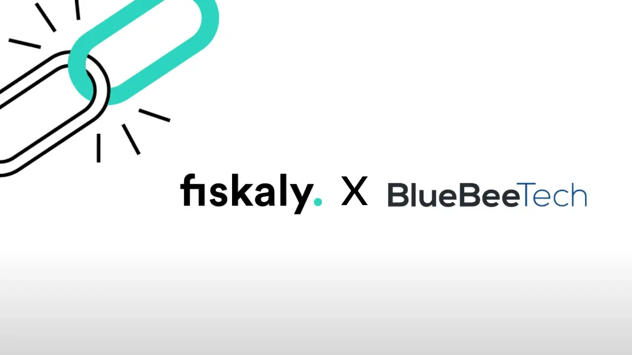 logo con fiskaly e blueebeetech