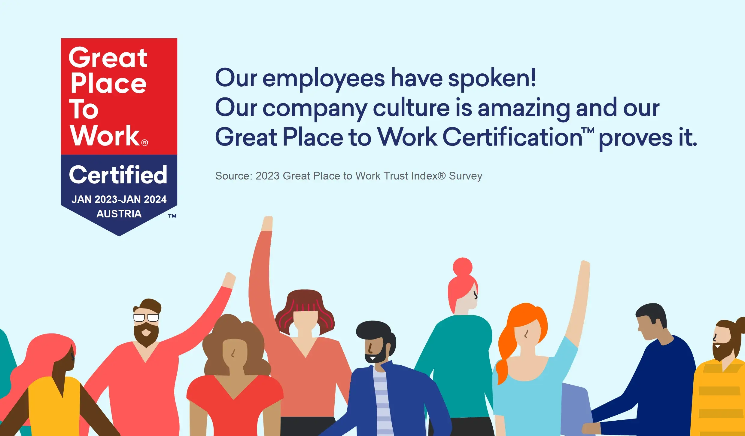 Yay! We are a Great Place to Work®